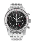 Pre-Owned Breitling Navitimer Chronograph GMT 46 Watch